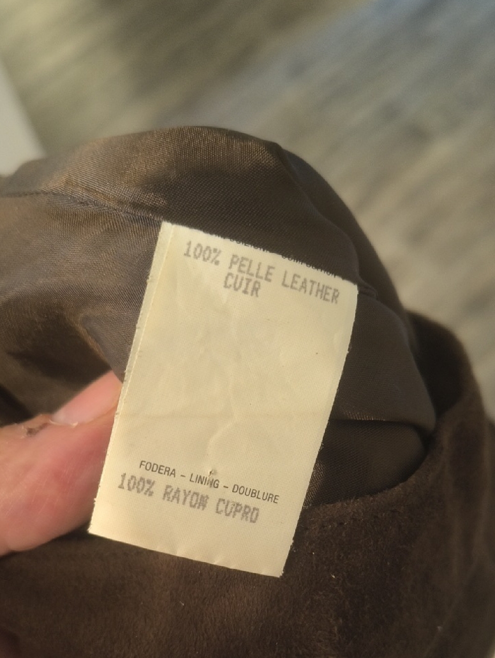 Gucci Brown Suede Midi Skirt Tom Ford Era 38 Size 4 - Picture 4 of 5